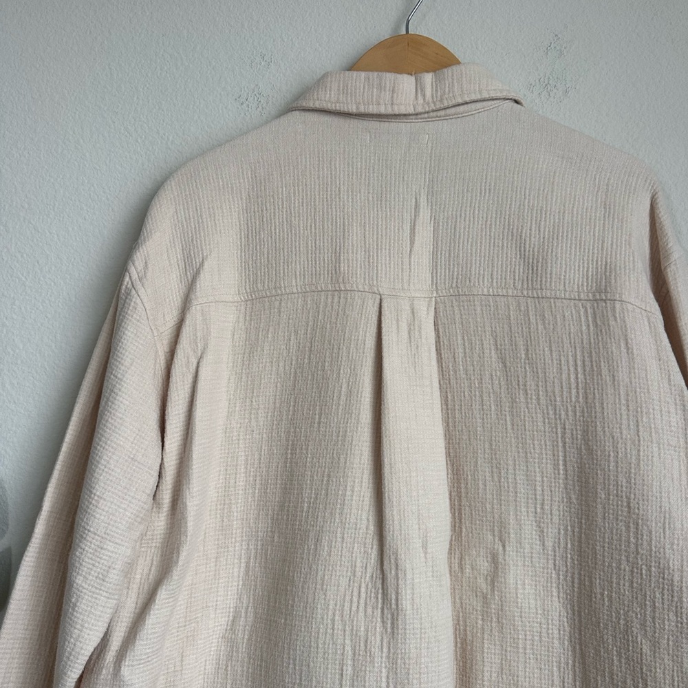 Madewell Womens Waffleback Branner Shirt Jacket Shacket - Picture 12 of 15